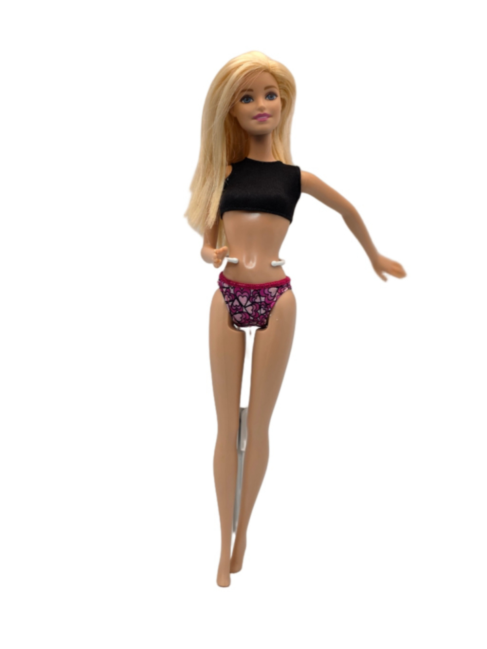 Mattel Barbie Doll One Size Black and Pink